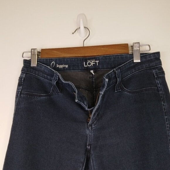 Ann Taylor LOFT ‘Legging’ Jeans Crop Size 0 (Ankle) - Picture 3 of 7